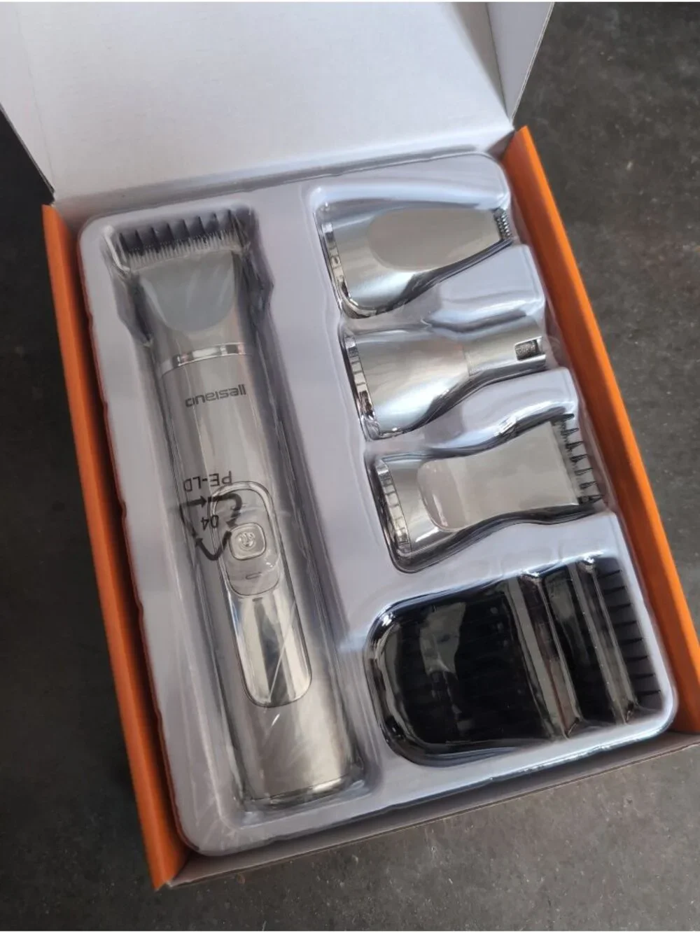 Oneisall Dog Clippers Low Noise, 2-Speed Quiet Dog Grooming Kit Model: FC08